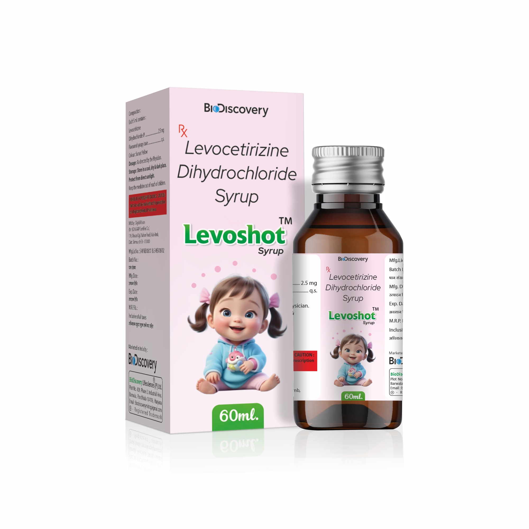 LEVOSHOT 60ml Syrup